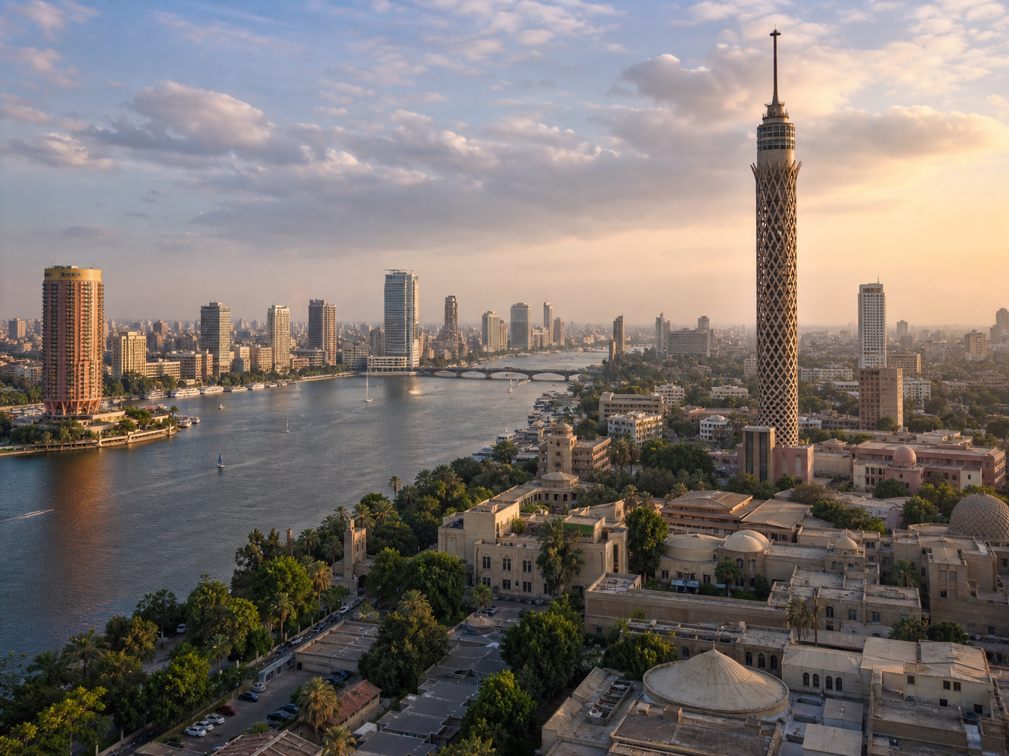 Egypt city landscape
